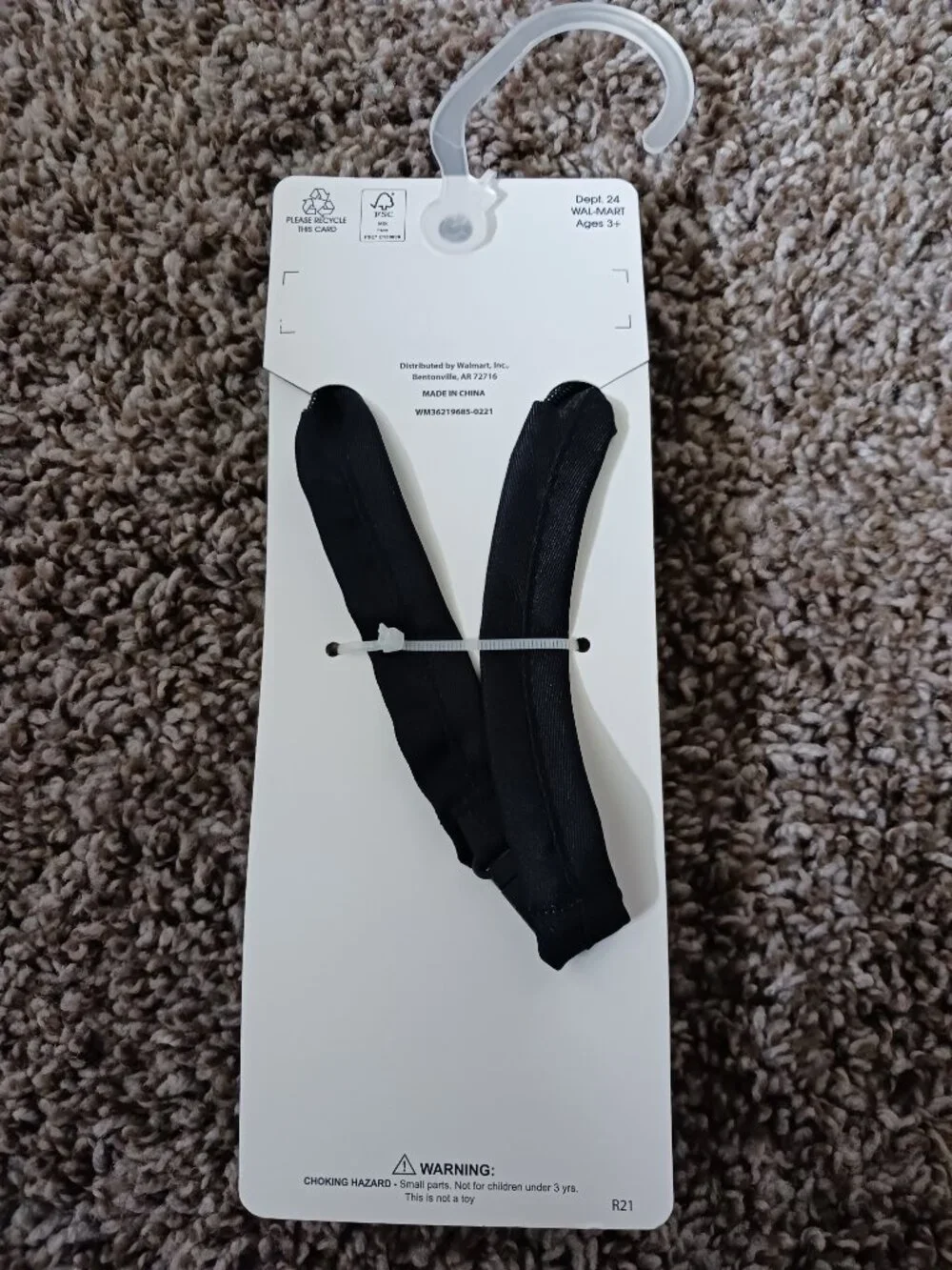 NWT Wonder Nation Boys Black zipper tie 3+
